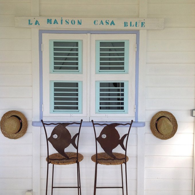 La Villa - Maison Casa Blue Marie GalanteLocation de villa Marie Galante - La Maison Casa Blue - Guadeloupe