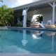 Piscine à débordementLocation de villa Marie Galante - La Maison Casa Blue - Guadeloupe