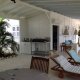 Vue de la terrasse/planchaLocation de villa Marie Galante - La Maison Casa Blue - Guadeloupe